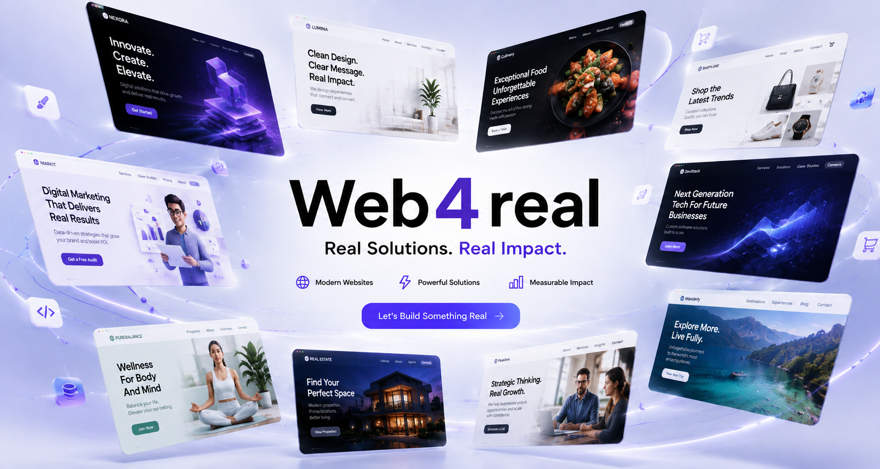 Web4real preview